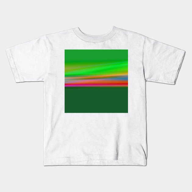 RED BLUE GREEN TEXTURE ART Kids T-Shirt by Artistic_st